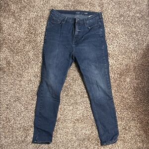 Dark Blue Denim Jeans